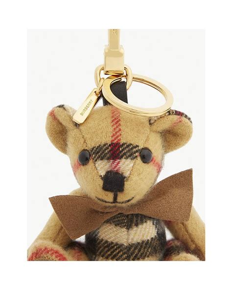 burberry teddy bear keyring with bag|Key & Bag Charms .